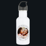 Best Mom Ever Classic Simple Photo 532 Ml Water Bottle<br><div class="desc">This simple and classic design is composed of serif typography and add a custom photo.</div>