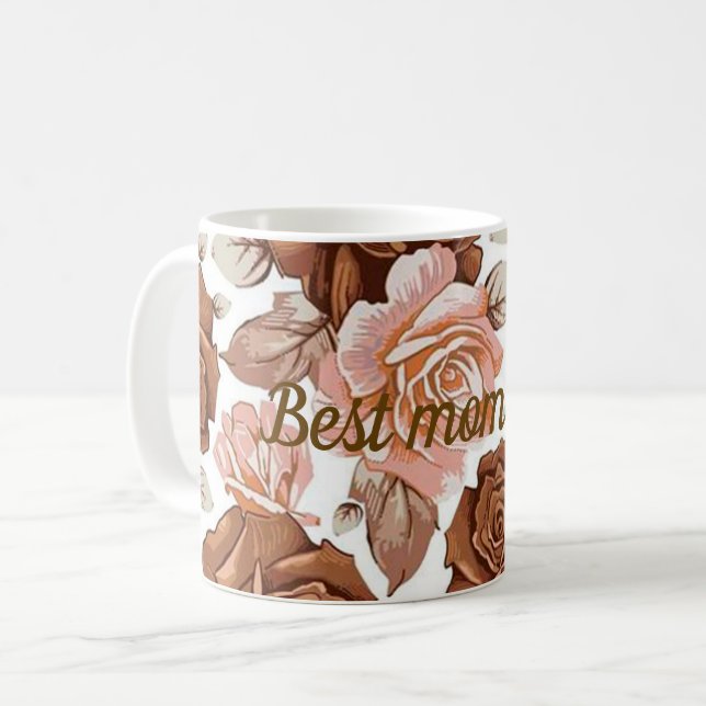 Best mom ever coffee mug (Front Left)