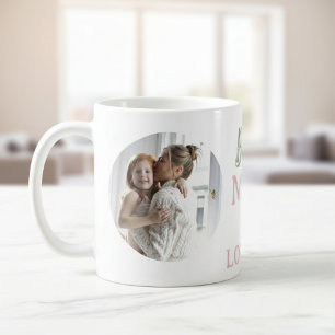 Best Mom Ever, Colorful Writing Mug with Photo and