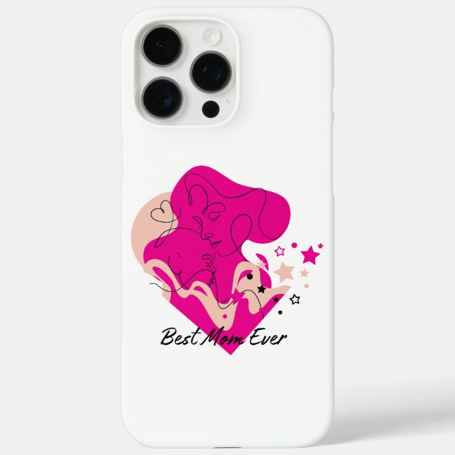 Best Mom Ever Colourful Design Case-Mate iPhone Case (Back)