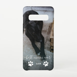 Best Mom Ever Custom Dog Photo Samsung Galaxy Case