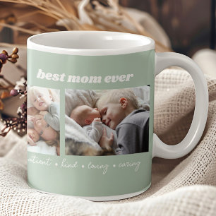 Best Mom Ever Custom Photo Coffee Mug