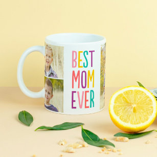 Best Mom Ever Custom Photo Mug