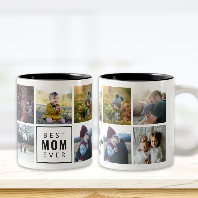 Best MOM Ever Custom Photo Mug (Creator Uploaded)