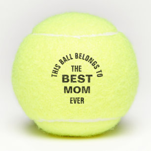 Best Mom Ever Custom Tennis Balls