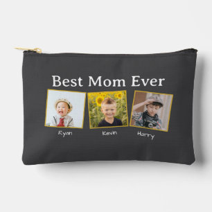 Best Mom Ever Customizable name and images Accessory Pouch