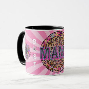 Best Mom Ever Customize Floral Mug