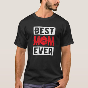 Best Mom Ever D20 Dice Role Player RPG Tabeletop M T-Shirt