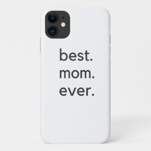 best. mom. ever. dark iPhone 11 case