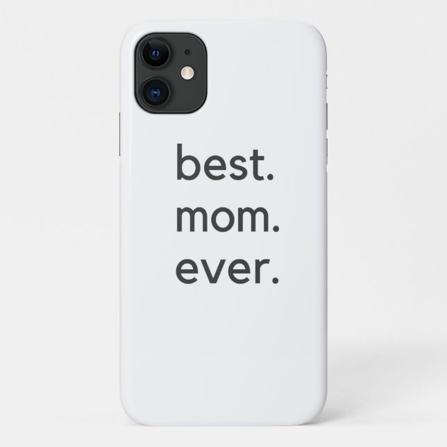 best. mom. ever. dark Case-Mate iPhone case (Back)