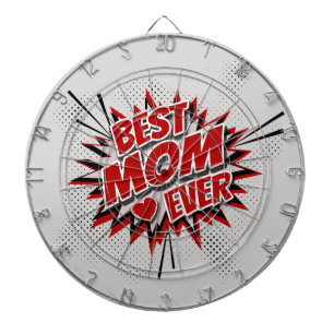 Best Mom Ever Dartboard