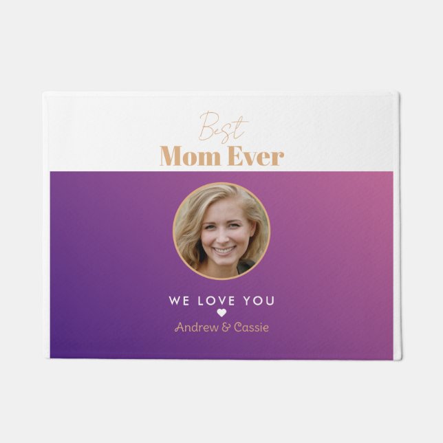 Best mom ever doormat (Front)