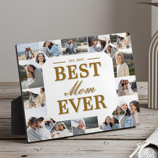 Best Mom Ever Father's Day Photo Frame Collage (Best Mom Ever Father's Day Photo Frame Collage)