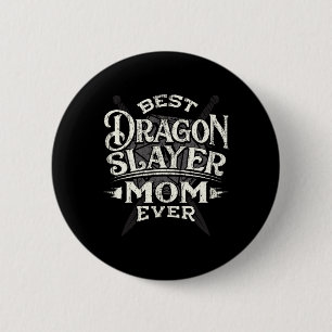 Best Mom Ever Funny Mother's Day Rpg Gamer Women 2 Inch Round Button