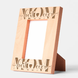 Best Mom Ever, Gift for mom Etched Frames