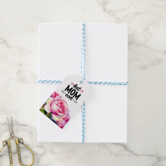 Best Mom Ever Gift Tags (With Twine)