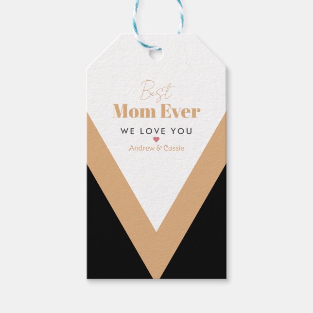 Best mom ever gift tags (Front)