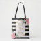 Best Mom Ever Gold Glitter Pink Flowers Stripes