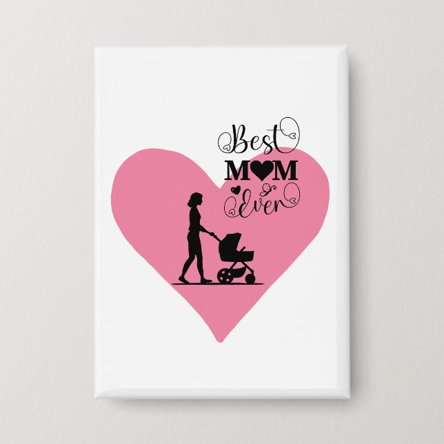 "Best Mom Ever – Heartfelt Moments" (Front)