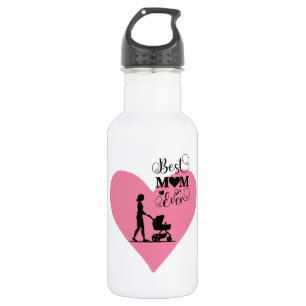 "Best Mom Ever – Heartfelt Moments" 532 Ml Water Bottle