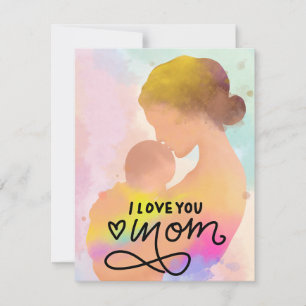 Best mom ever holiday card
