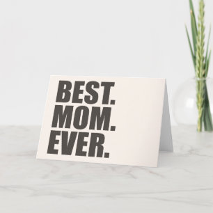 Best. Mom. Ever. Holiday Card