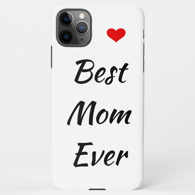 Best Mom Ever iPhone Case (Back)