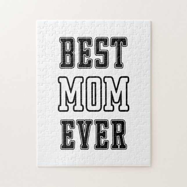 Best Mom Ever Jigsaw Puzzle (Vertical)