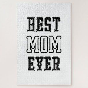 Best Mom Ever Jigsaw Puzzle