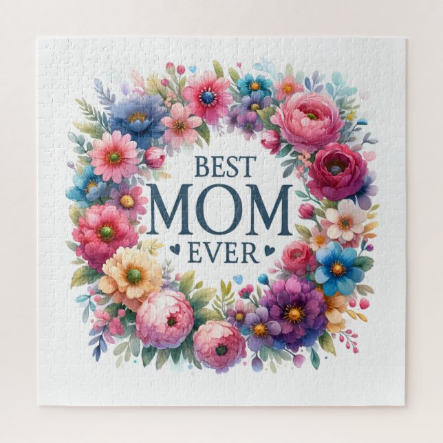 Best Mom Ever Jigsaw Puzzle (Vertical)