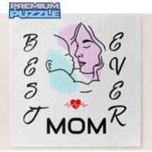 Best Mom Ever Minimalist Line Art Mother's Day