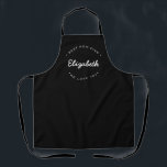 Best Mom Ever Modern Typography Personalized Apron<br><div class="desc">Show your appreciation for the best mom ever with our Modern Typography Black and White Personalized Apron! This stylish apron features bold modern typography in black and white, making a striking statement. Personalize it with your mom's name or a special message to add a heartfelt touch. Crafted with durable materials,...</div>