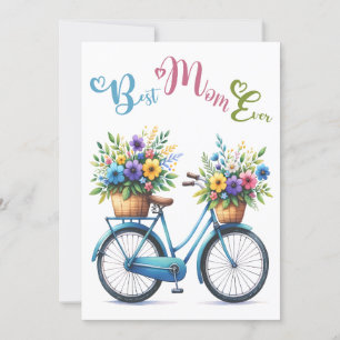 Best Mom Ever, Mom You are the Best Mother's Day Holiday Card
