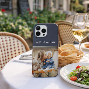 Best Mom Ever Mother's Day Custom Photo iPhone 16 Pro Max Case