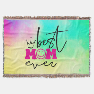 Best Mom Ever Mother's Day Design-63344 Throw Blanket