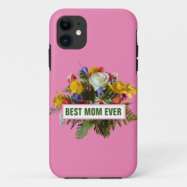 BEST MOM EVER MOTHERS DAY GIFT    Case-Mate iPhone CASE (Back)