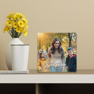 Best Mom Ever Mother's Day Photo Plaque