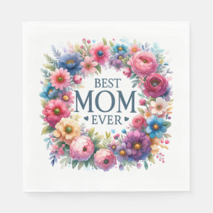 Best Mom Ever Napkin