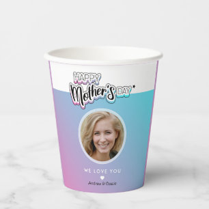 Best mom ever paper cups