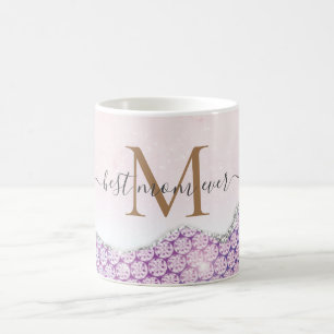 Best Mom Ever,  Personalize Mom Name  Coffee Mug