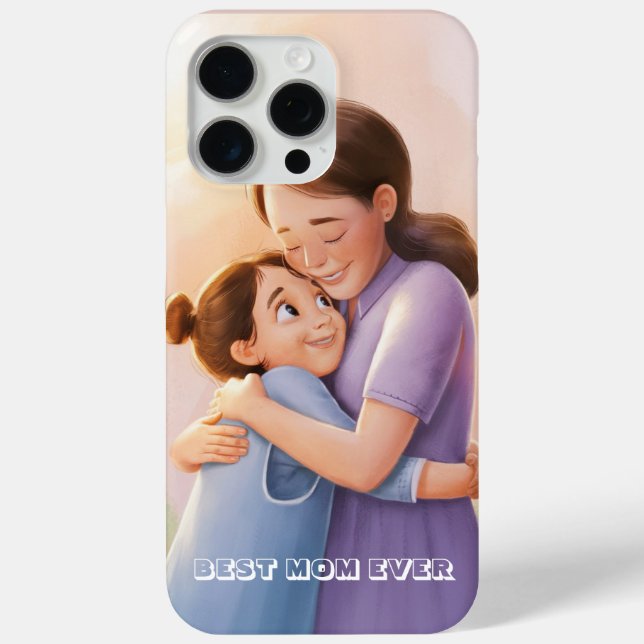 Best Mom Ever Personalize Picture Case-Mate iPhone Case (Back)