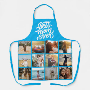 Best Mom Ever Personalized 12 Photo Collage Blue Apron