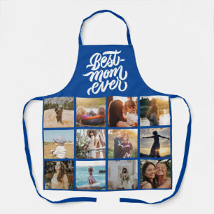 Best Mom Ever Personalized 12 Photo Collage Blue Apron