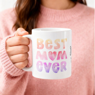 Best Mom Ever Personalized Mug