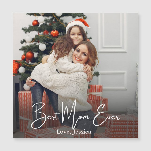 Best Mom Ever Personalized Photo (Front)