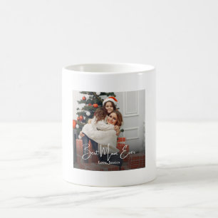 Best Mom Ever Personalized Photo Coffee Mug