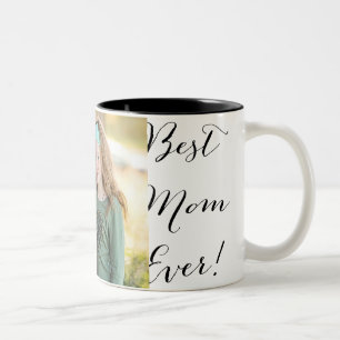 "Best Mom Ever" Personalized Photo Mug
