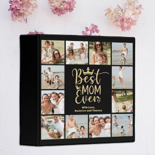 Best Mom Ever Photo Collage  Binder