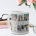'Best Mom Ever' Photo Collage | Mothers Day Gift Coffee Mug<br><div class="desc">Modern photo collage coffee mug featuring a photo collage,  which are easily downloaded from your phone or computer,  the text 'Best Mom Ever' in elegant calligraphy script,  a message and name/s. A beautiful keepsake gift for Mom on Mother's Day,  Birthdays or Christmas.</div>