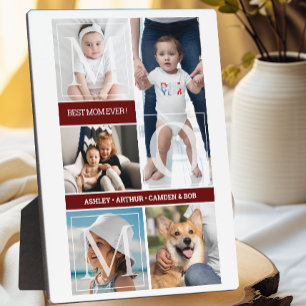 Best Mom Ever Photo Collage Mother's Day Plaque